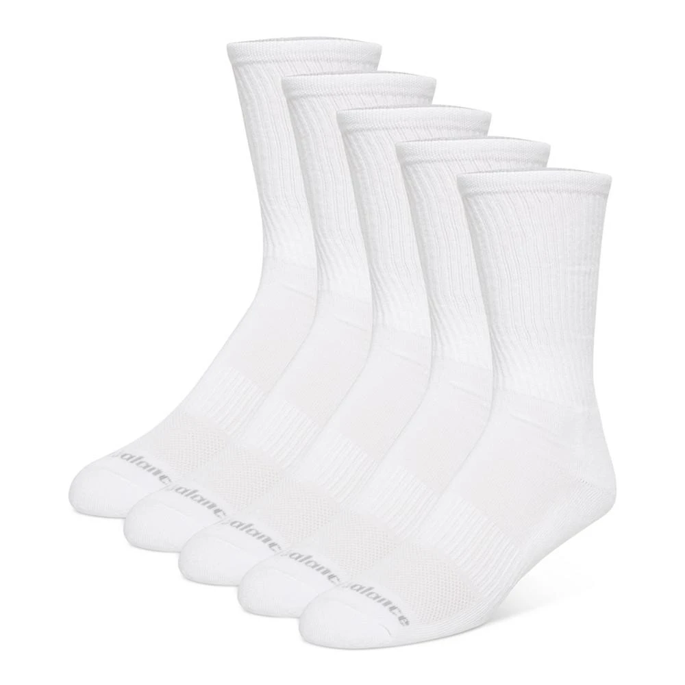商品New Balance|Men's 5-Pk. Athletic Crew Socks,价格¥133,第1张图片