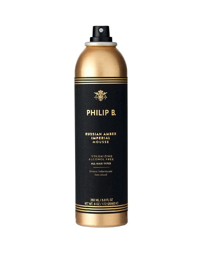 商品Philip B|俄罗斯皇家琥珀丰盈定型摩丝 亮发蓬松造型 200ML,价格¥405,第1张图片