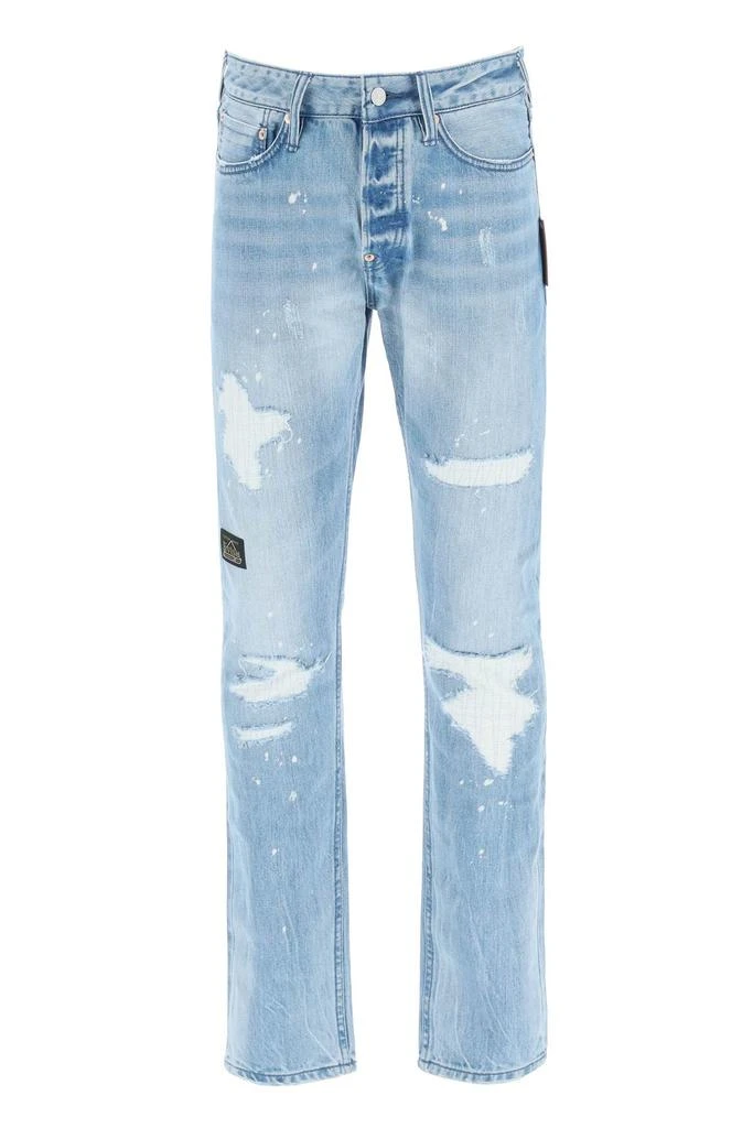 商品Evisu|Evisu X Sfera Ebbasta Graffiti Logo Jeans,价格¥1758,第1张图片