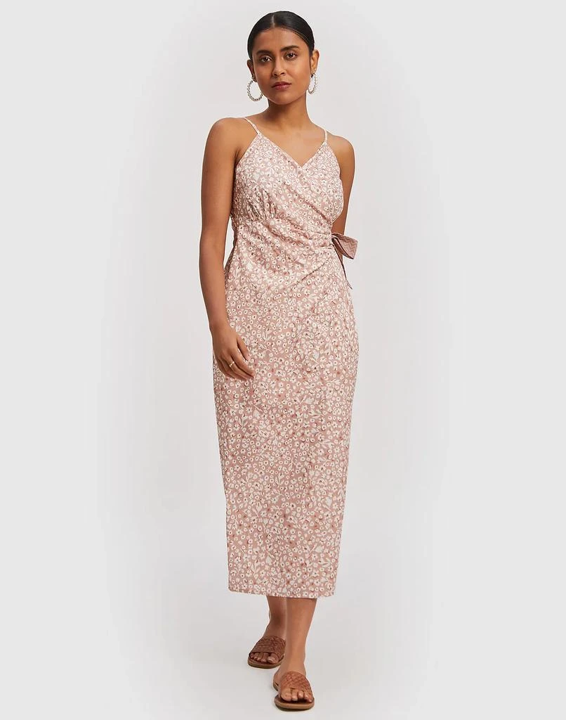 商品Madewell|Reistor Strappy Wrap Dress,价格¥554,第1张图片