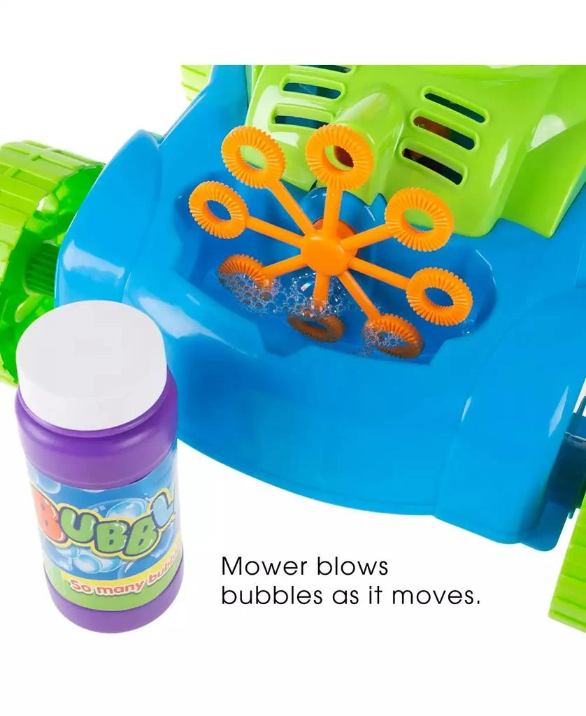 商品Trademark Global|Hey Play Bubble Lawn Mower - Toy Push Lawn Mower Bubble Blower Machine, Walk Behind Outdoor Activity For Toddlers, Boys And Girls,价格¥255,第3张图片详细描述