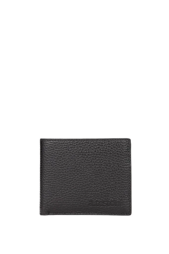 商品Testoni|Wallets Leather Black,价格¥1122,第1张图片