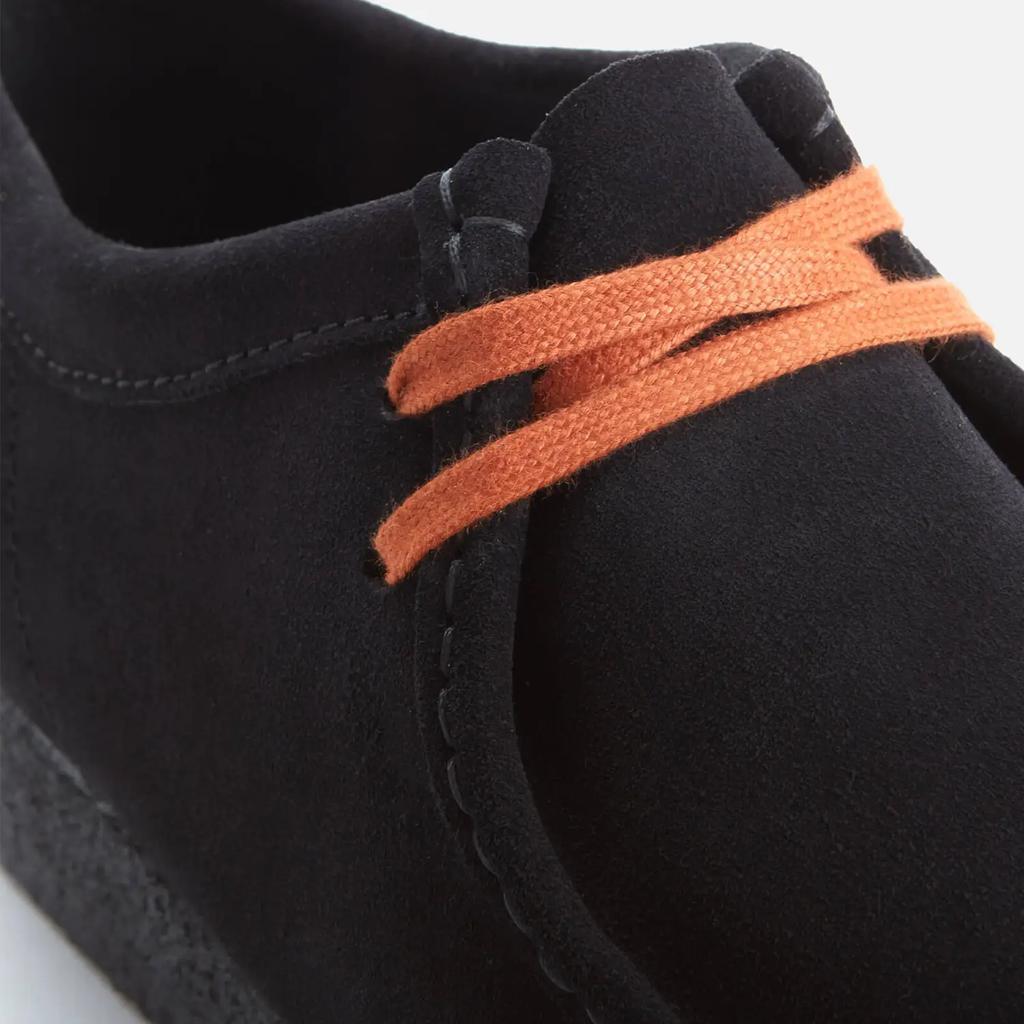 商品Clarks|Clarks Originals Men's Suede Wallabee Shoes - Black,价格¥1064,第6张图片详细描述