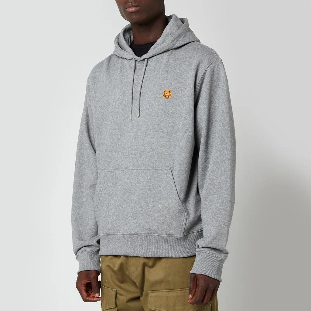 商品Kenzo|KENZO Men's Tiger Crest Classic Hoodie - Dove Grey,价格¥1057,第1张图片