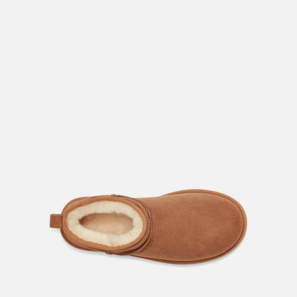 商品UGG|UGG Women's Classic Ultra Mini Sheepskin Boots - Chestnut,价格¥1413,第4张图片详细描述