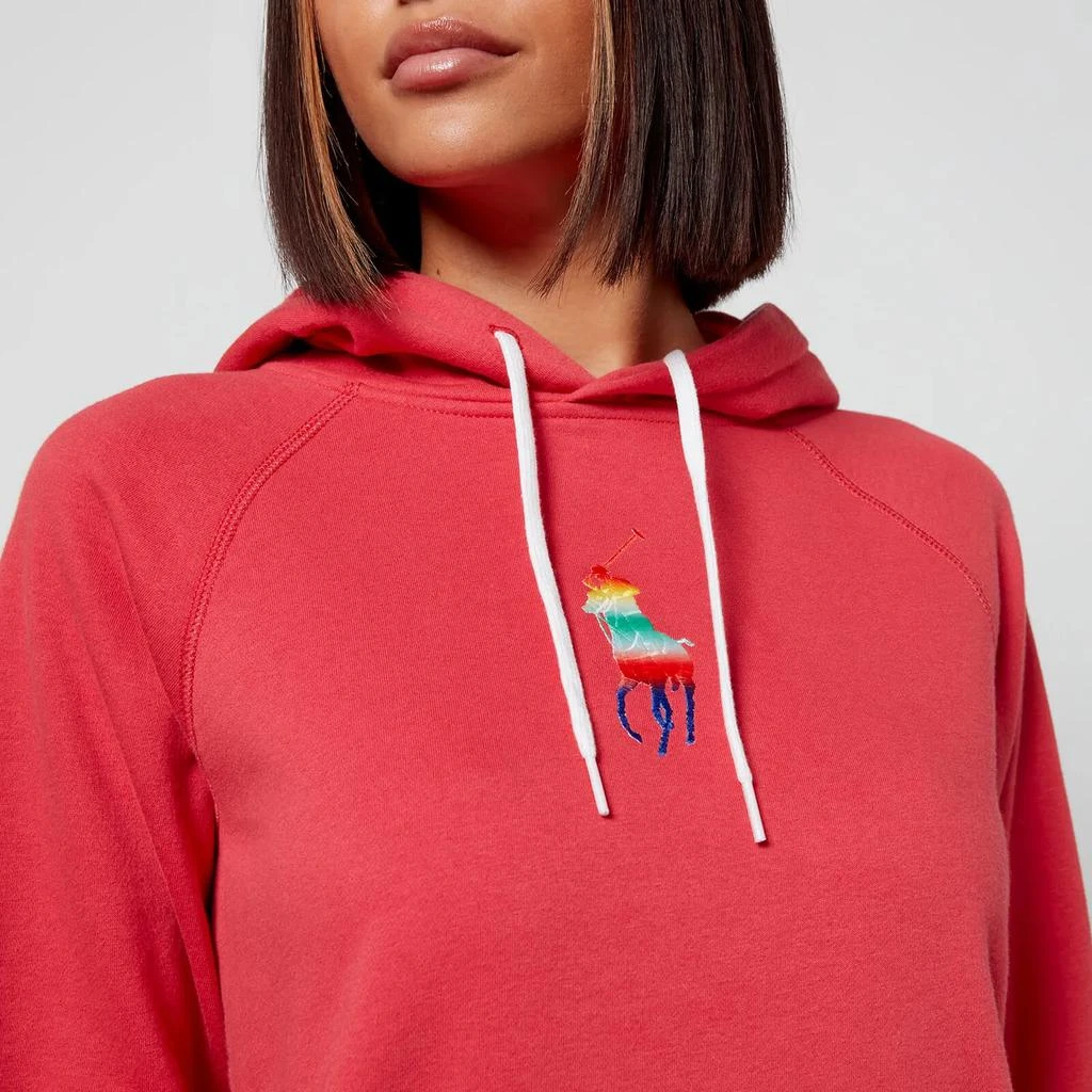 商品Ralph Lauren|Polo Ralph Lauren Women's Shrunken Hooded Top,价格¥572,第4张图片详细描述