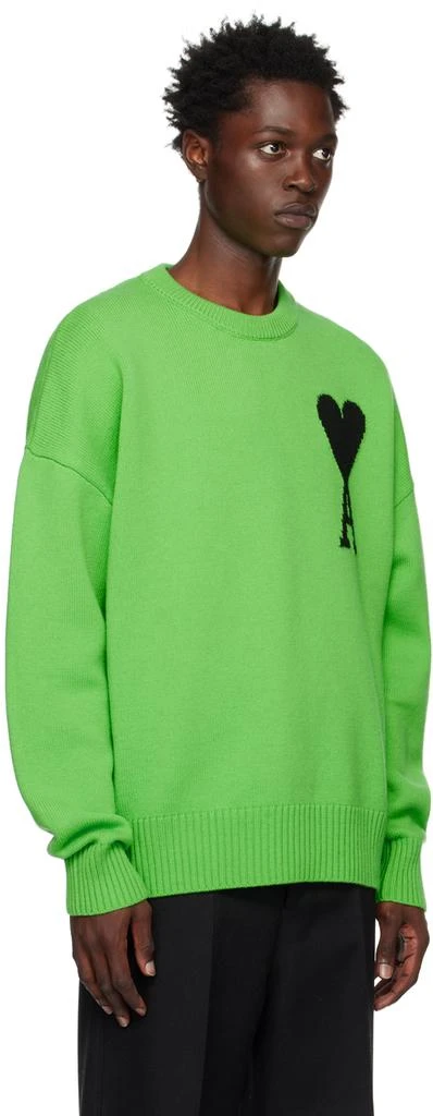 商品AMI|Green Ami de Cœur Sweater,价格¥1889,第2张图片详细描述