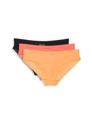 商品Juicy Couture|3-Pack Logo Bikini Panties,价格¥103,第1张图片