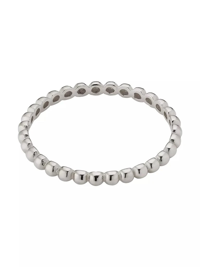 商品Oradina|14K White Gold Have a Ball Stack Ring,价格¥1177,第2张图片详细描述