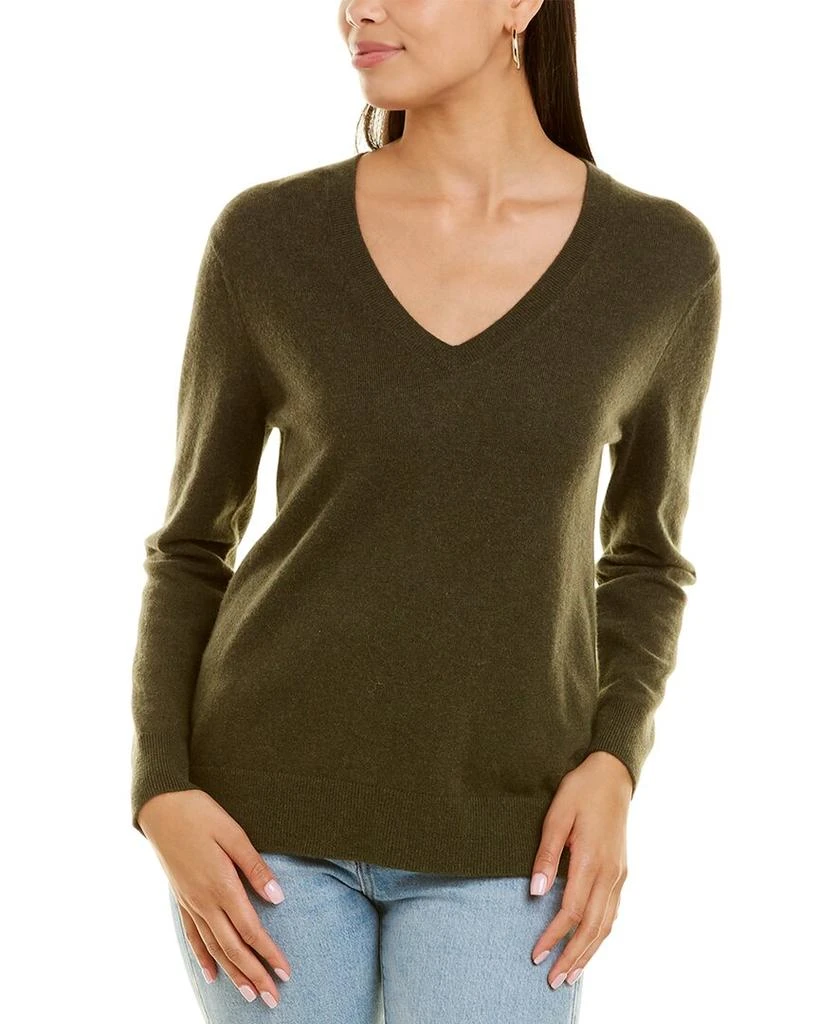 商品Vince|Vince Weekend V-Neck Cashmere Sweater,价格¥1061,第1张图片