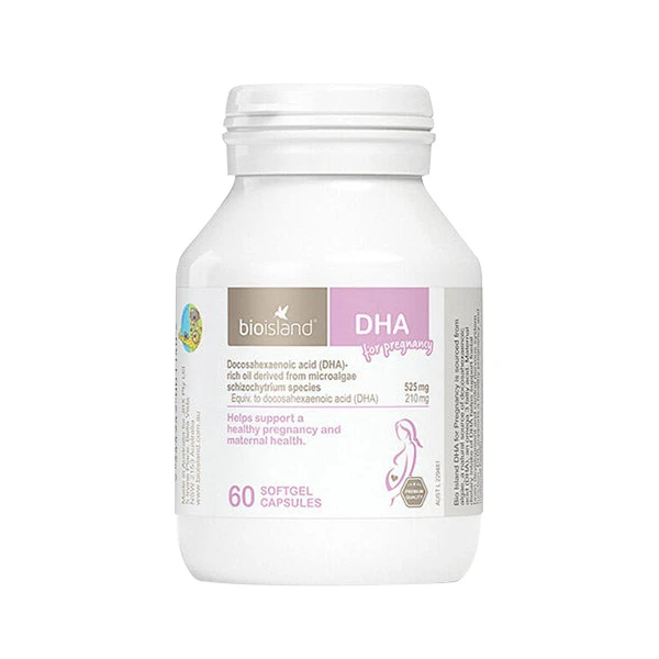 商品[国内直发] Bioisland|Bioisland孕妇DHA海藻油胶囊60粒,价格¥174,第1张图片