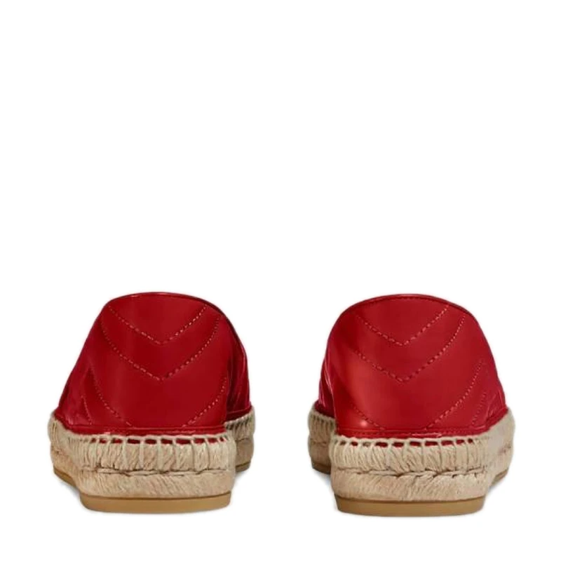 GUCCI 红色女士渔夫鞋 551890-BKO00-6433 商品