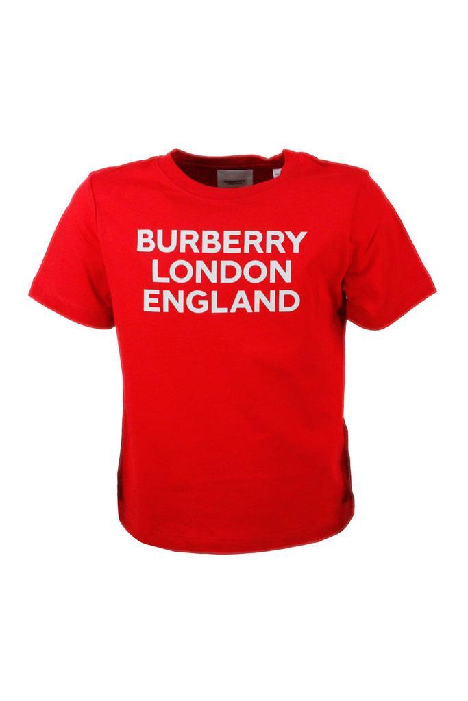 商品Burberry|Burberry Short Sleeve Crew Neck T-shirt With Writing,价格¥888,第1张图片