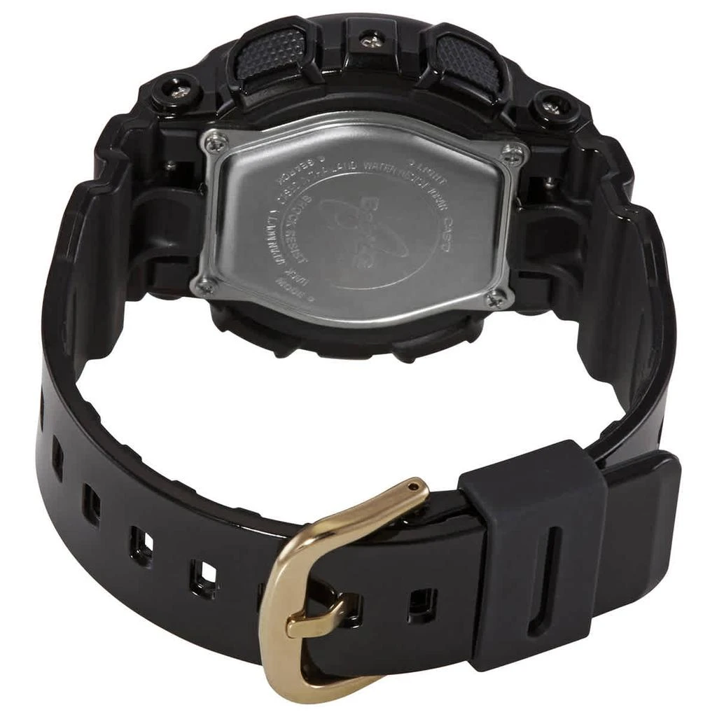 商品Casio|Baby-G Alarm World Time Quartz Analog-Digital Black Dial Ladies Watch BA1101ADR,价格¥737,第3张图片详细描述