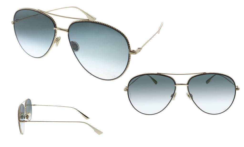 商品Dior|Christian Dior DiorSociety3 0J5G/9O Pilot Sunglasses,价格¥976,第6张图片详细描述