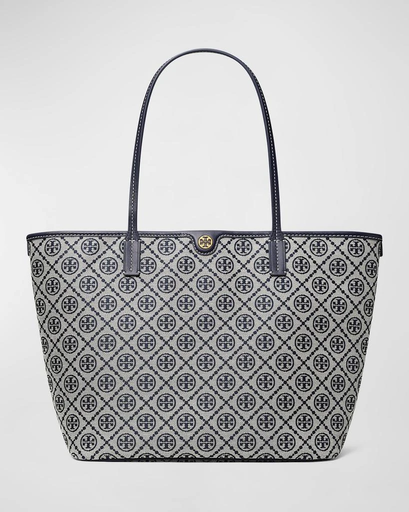 商品Tory Burch|T Monogram Zip Canvas Tote Bag,价格¥2929,第1张图片