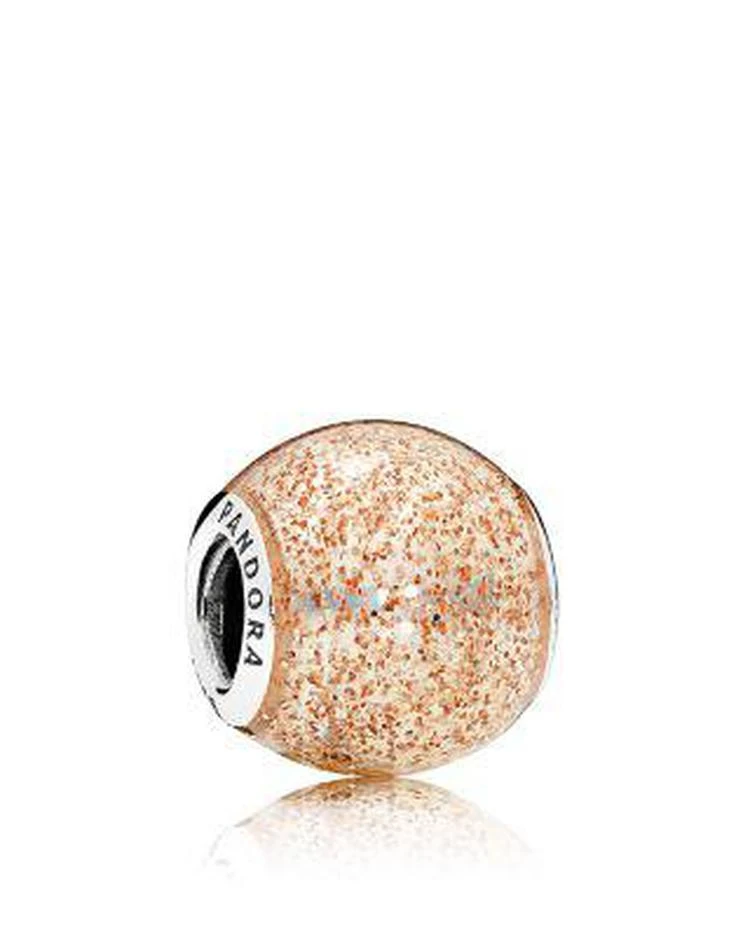 商品PANDORA|Sterling Silver & Enamel Glittery Ball Charm,价格¥297,第1张图片