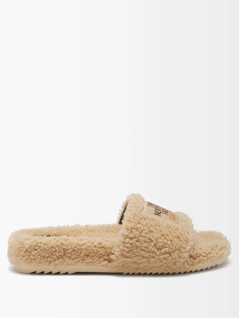 商品Gucci|X The North Face shearling slides,价格¥6743,第1张图片