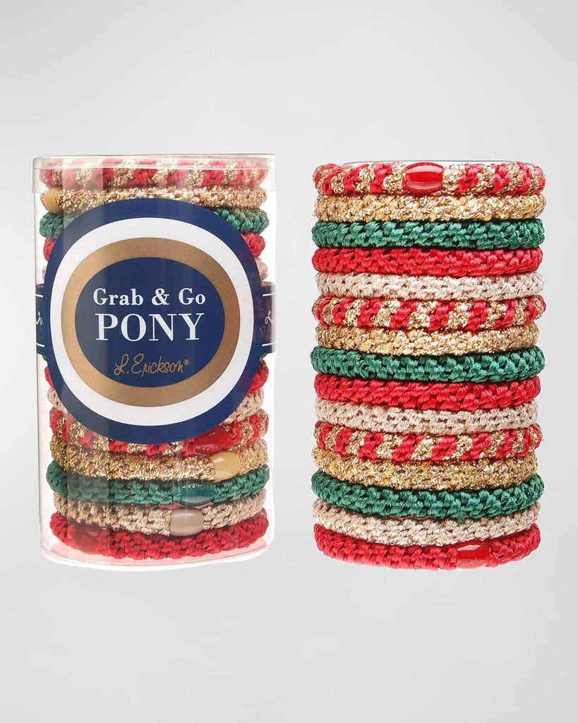 商品L. Erickson|Grab & Go Pony Tube, Set of 15,价格¥141,第1张图片