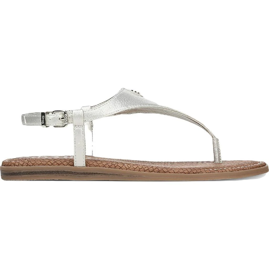 商品Sam Edelman|Circus by Sam Edelman Womens Carolina Faux Leather Buckle Thong Sandals,价格¥90-¥98,第3张图片详细描述