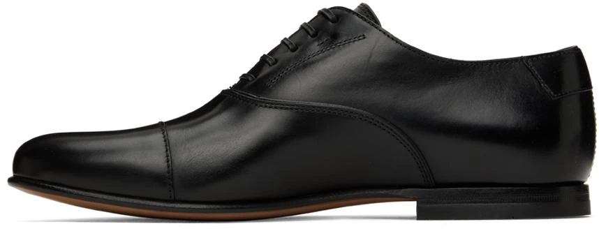 商品Salvatore Ferragamo|Black Button Oxfords,价格¥3554,第3张图片详细描述