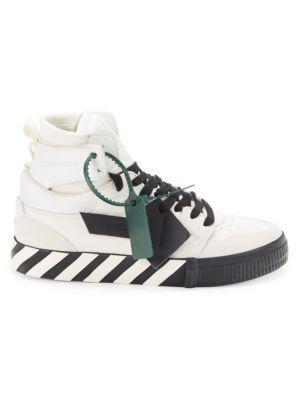 商品Off-White|Colorblock High Top Sneakers,价格¥3940,第1张图片