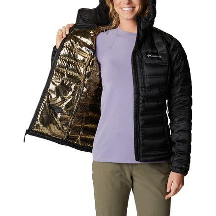 商品Columbia|Pebble Peak Down Hooded Jacket - Women's,价格¥1043,第5张图片详细描述