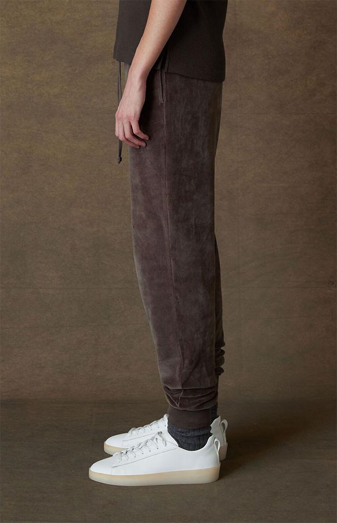 商品Essentials|Women's Off Black Velour Sweatpants,价格¥736,第5张图片详细描述