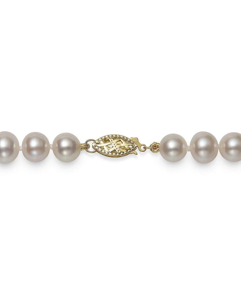 Cultured Freshwater Pearl Necklace in 14K Yellow Gold, 18" - Exclusive 商品