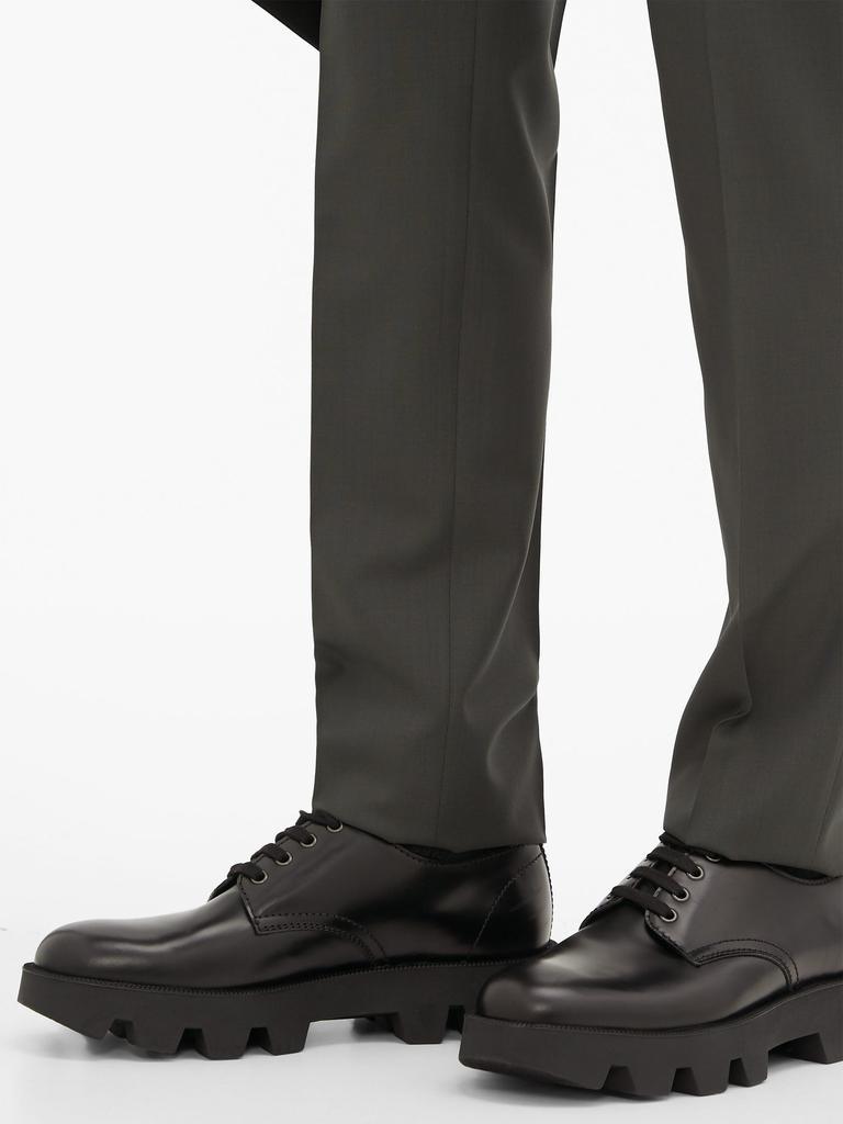 商品Prada|Exaggerated-sole leather Derby shoes,价格¥5046,第5张图片详细描述