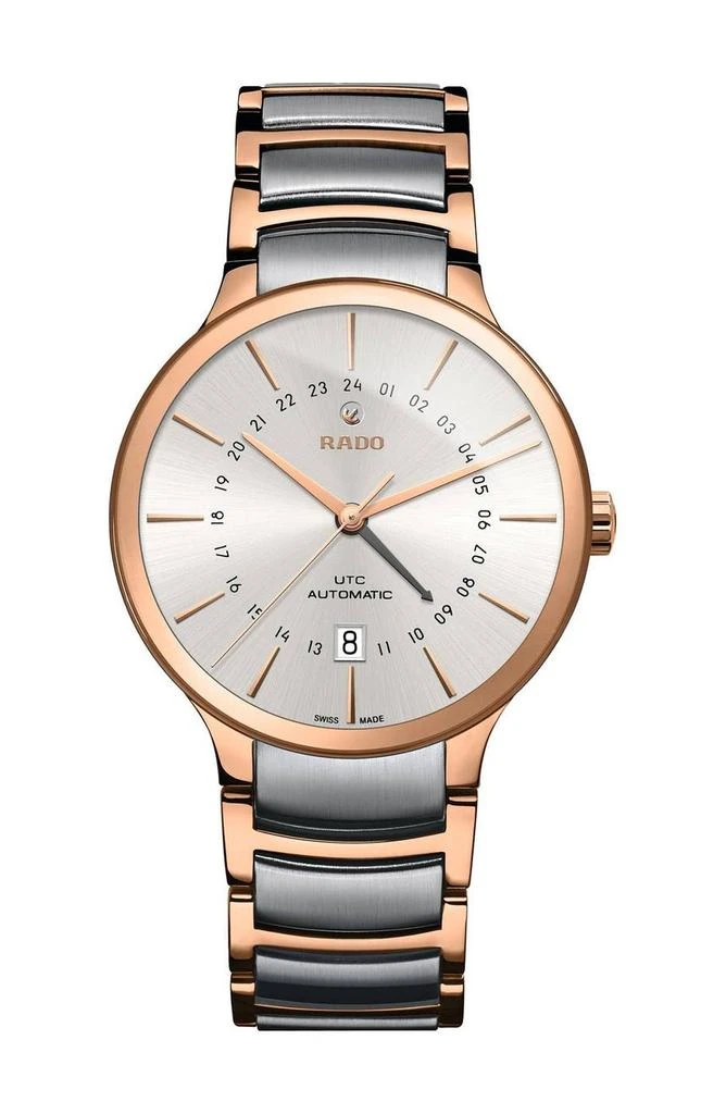 商品Rado|Men's Centrix Automatic UTC Watch, 40mm,价格¥8106,第1张图片