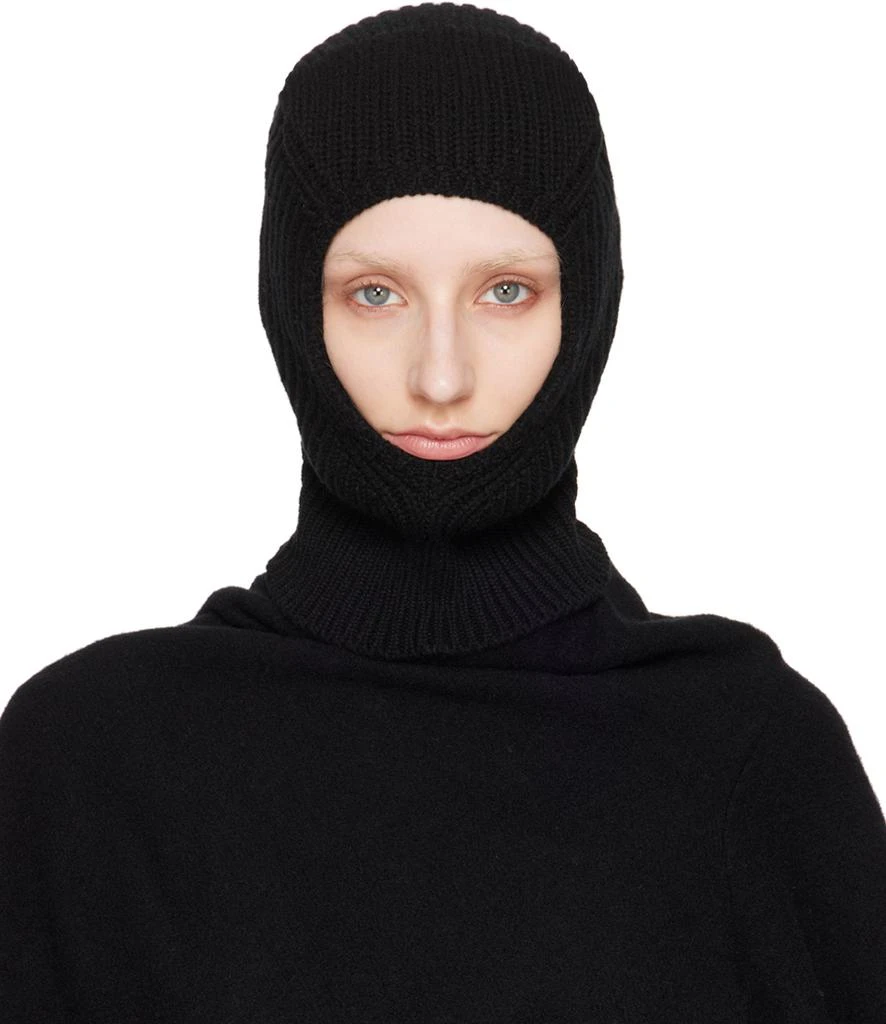 商品Rick Owens|Black Porterville Sphinx Skull Balaclava,价格¥1273,第1张图片