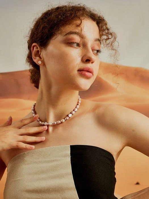 商品lowool|Purple Potato Pearl Necklace,价格¥706,第1张图片