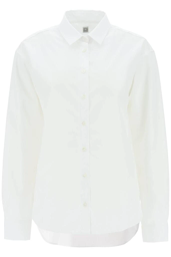 商品Totême|oversized organic poplin shirt,价格¥921,第1张图片