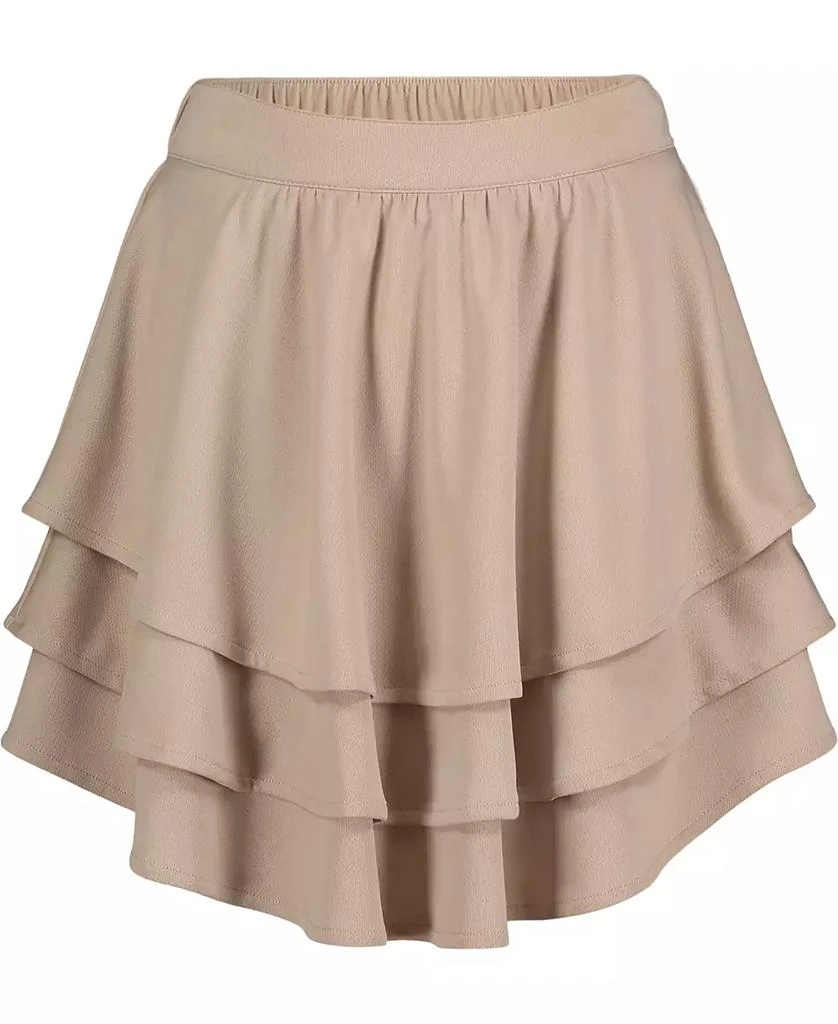 商品Nautica|Big Girls Plus Size Uniform Pindot Mesh Ruffle Scooter Skorts,价格¥179,第4张图片详细描述