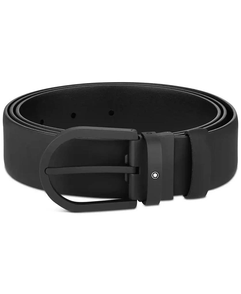 商品MontBlanc|Horseshoe Leather Belt,价格¥3778,第2张图片详细描述