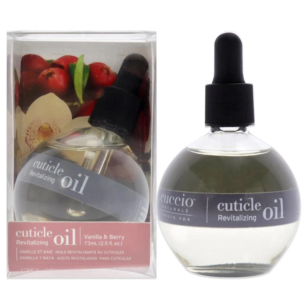 商品Cuccio Naturale|Cuticle Revitalizing Oil - Vanilla and Berry by  for Unisex - 2.5 oz Oil,价格¥127,第1张图片