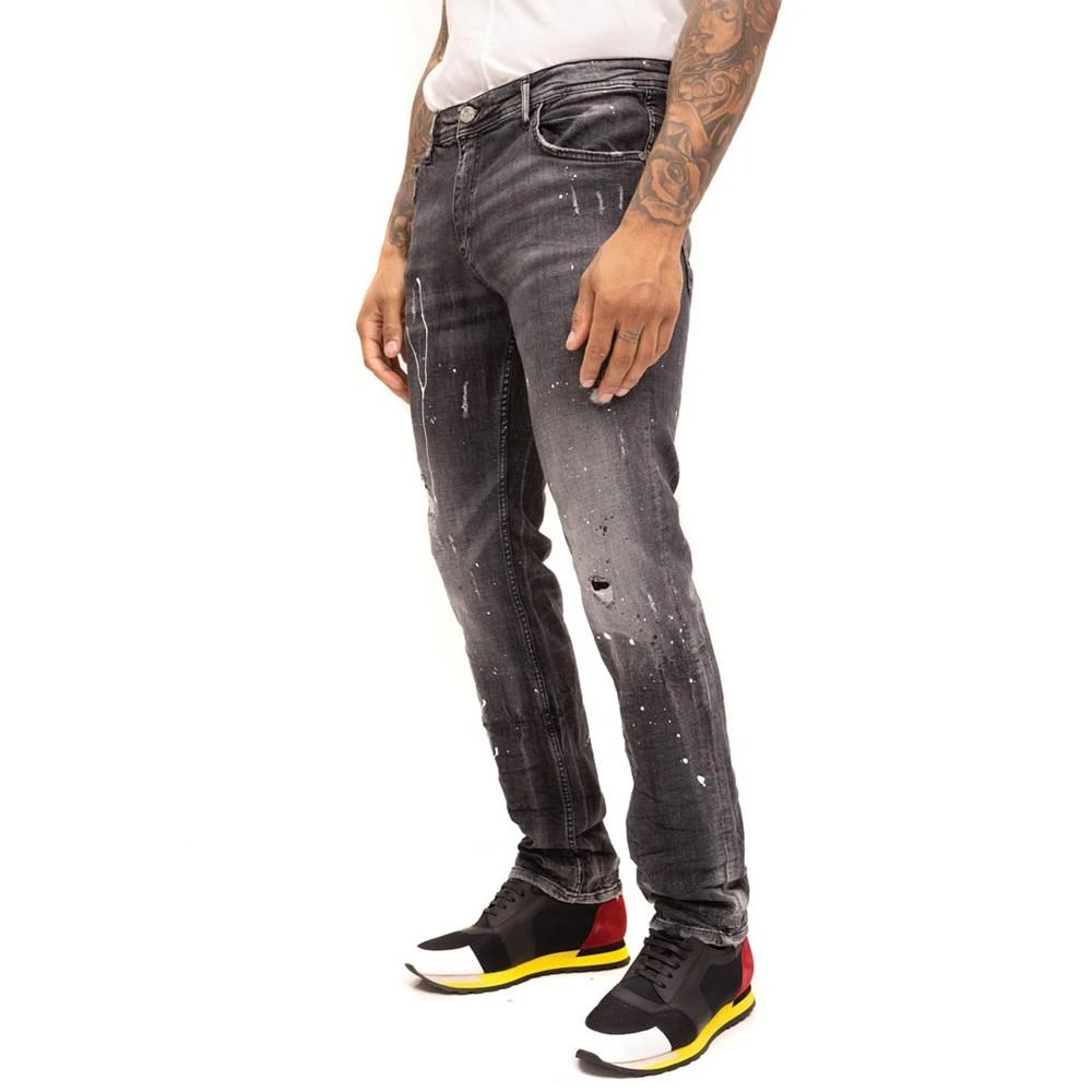 商品RON TOMSON|Men's Modern Drip Denim Jeans,价格¥1347,第4张图片详细描述