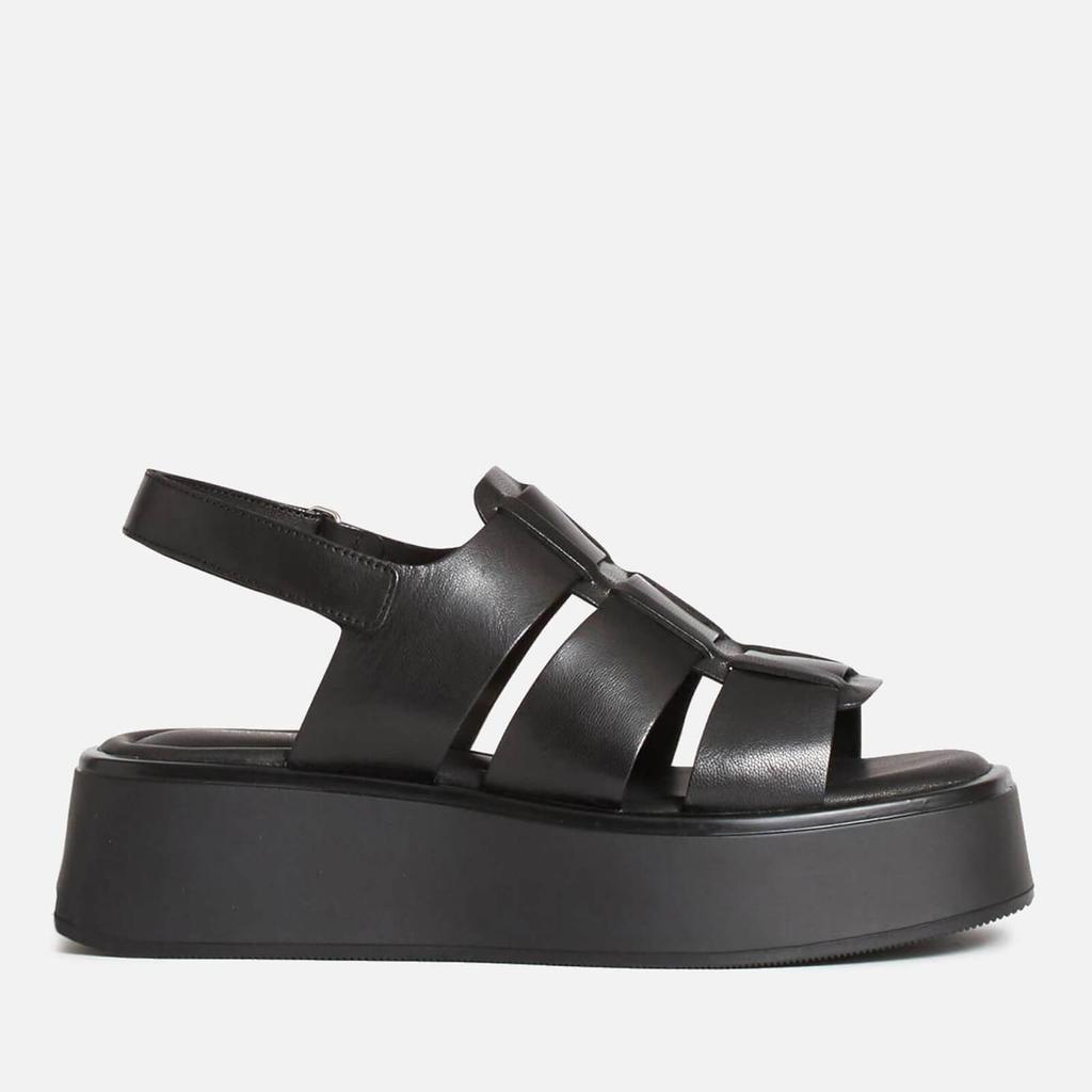 商品Vagabond|Vagabond Courtney Strapped Leather Sandals,价格¥977,第1张图片