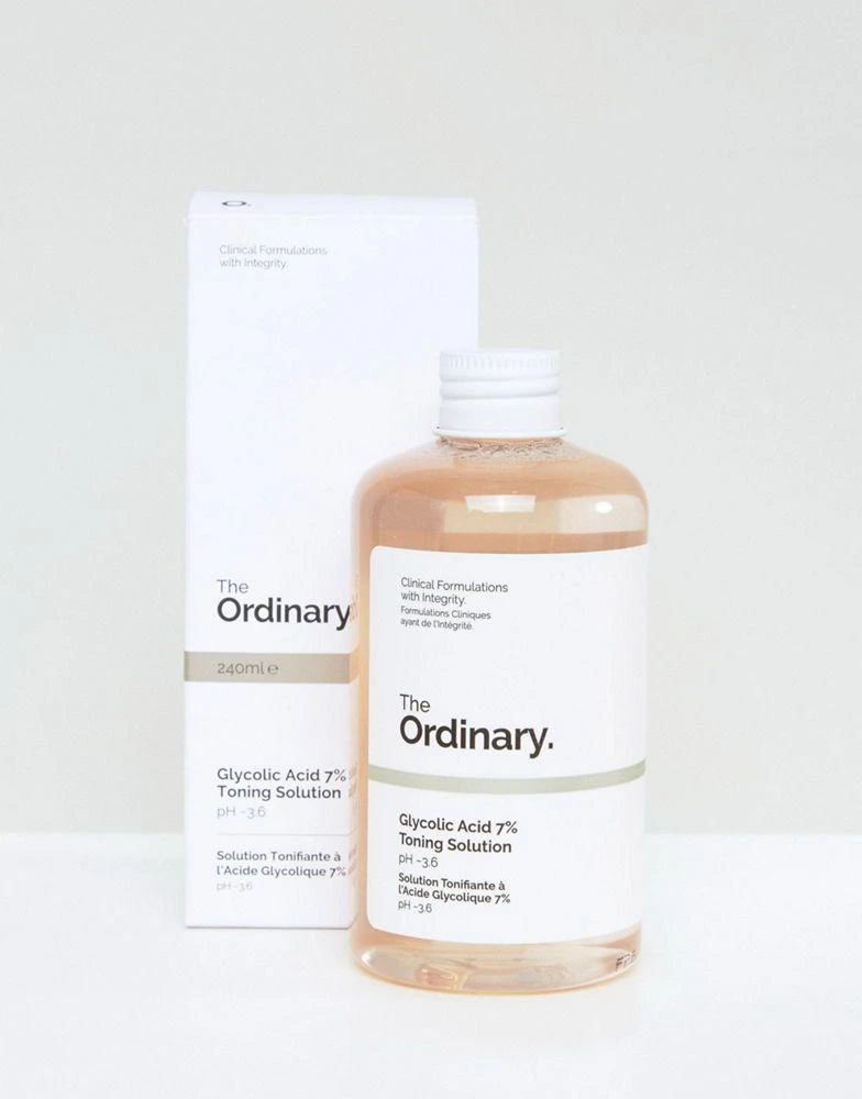 商品The Ordinary|The Ordinary Glycolic Acid 7% Toning Solution 240ml,价格¥112,第2张图片详细描述