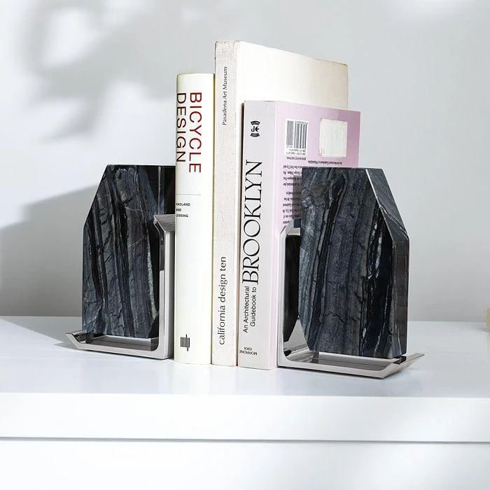商品ANNA New York|Fim Geo Bookends, Set of 2,价格¥2592,第3张图片详细描述