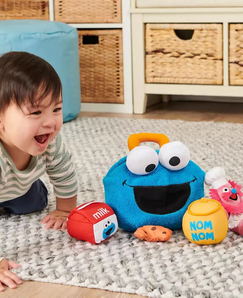 Official Cookie Monster Gonger Premium Plush Sensory Toys Playset 商品