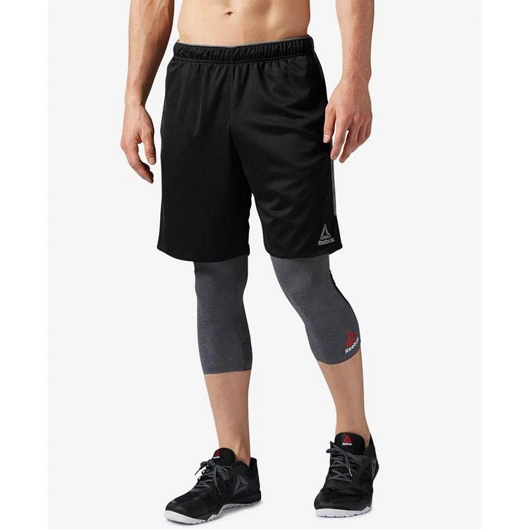 商品Reebok|Men's 9" Workout Ready Knit Shorts,价格¥191,第2张图片详细描述