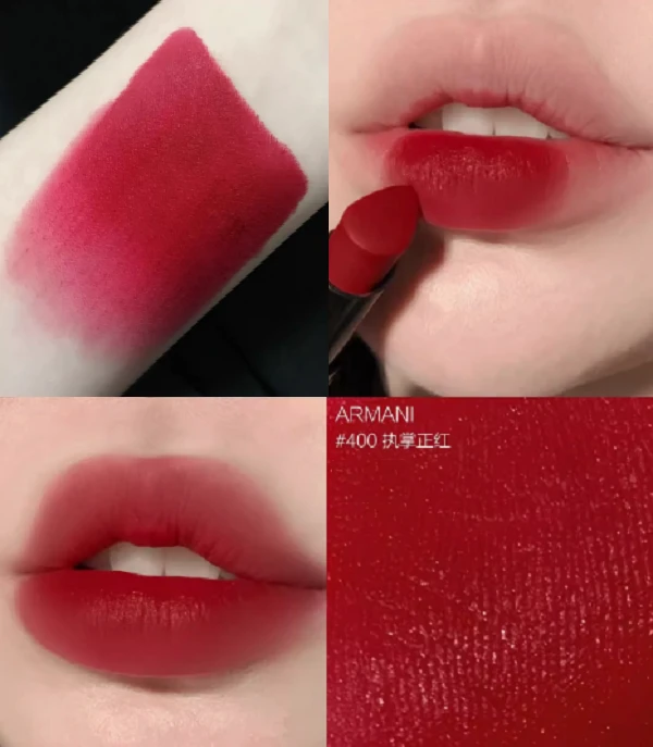 商品Giorgio Armani|Armani 阿玛尼 权力持色哑光400口红 1.4g 中小样,价格¥95,第1张图片