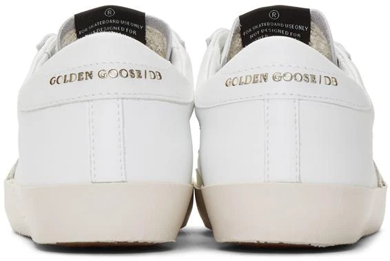 商品Golden Goose|White & Grey Superstar 运动鞋,价格¥3499,第4张图片详细描述