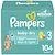商品Pampers|Absorbent Disposable Diapers Size 3 (16-28 lbs),价格¥253,第1张图片