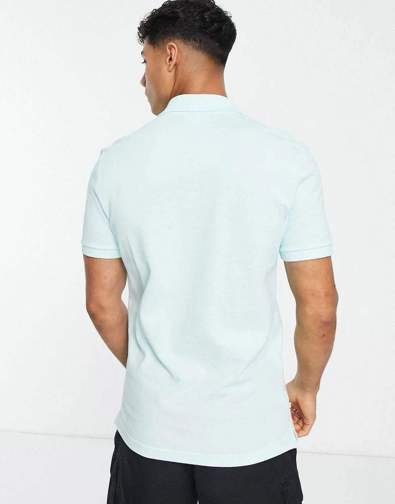 商品Lacoste|Lacoste slim fit pique polo in mint green,价格¥764,第2张图片详细描述