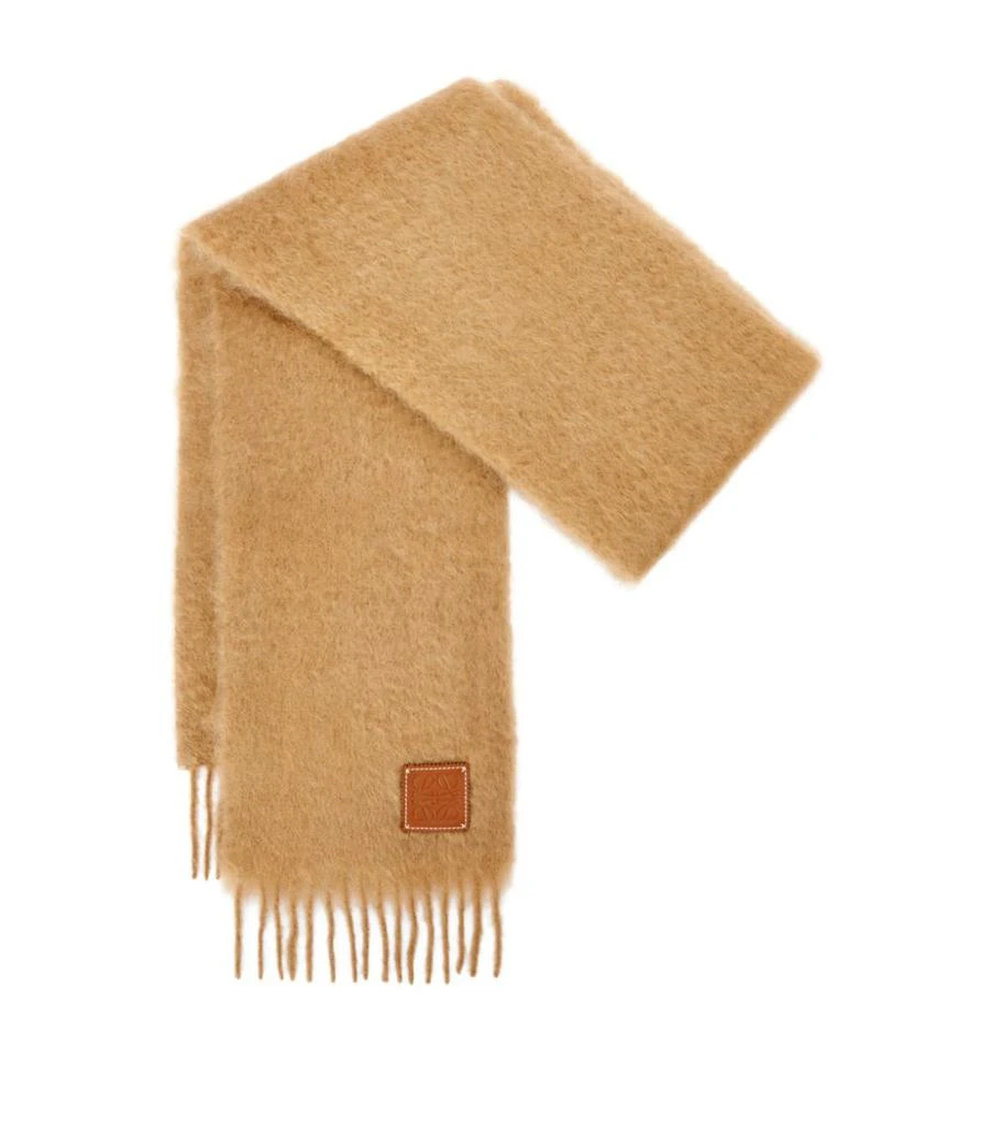 商品Loewe|Mohair-Wool Scarf,价格¥2918,第1张图片