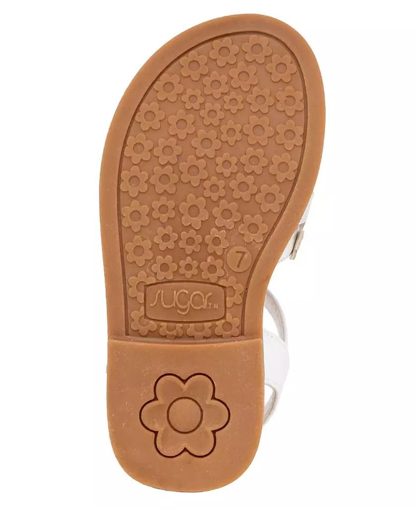 商品Sugar|Toddler Girls Lil Syrup Flat Sandals,价格¥150,第5张图片详细描述