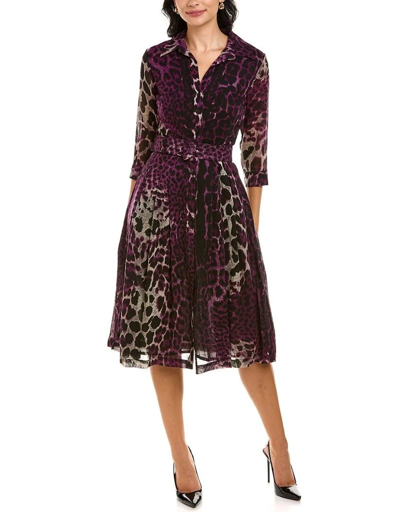 商品SAMANTHA SUNG|Samantha Sung Audrey 3 Wool Shirtdress,价格¥2997,第1张图片